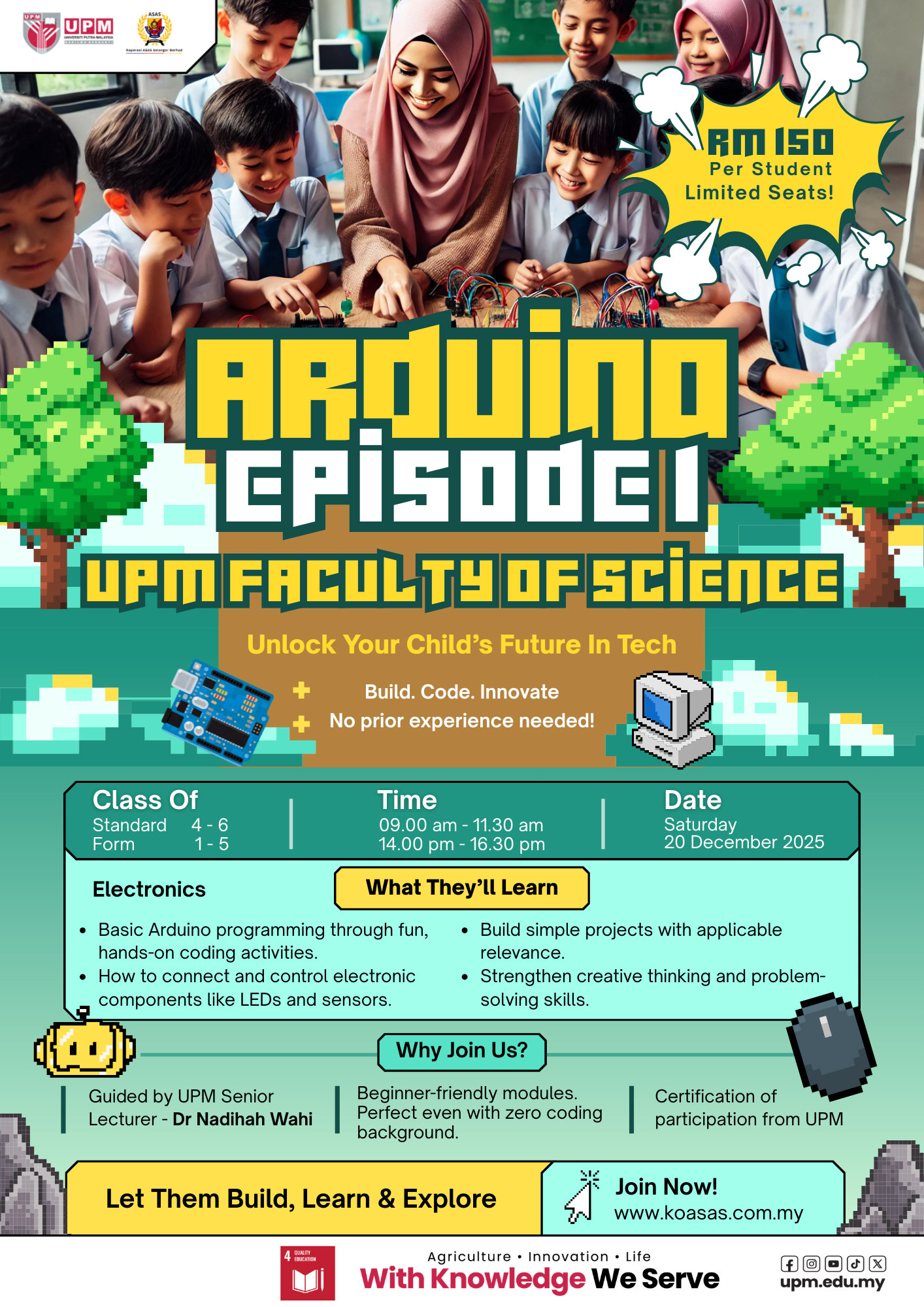 Arduino Episode 1 @ UPM Faculty of Science